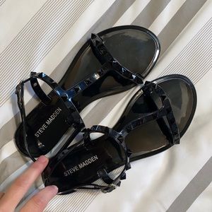 STEVE MADDEN STUDDED SANDALS